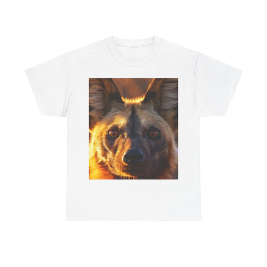 Dog's Face Unisex Heavy Cotton T-shirt I Love Dogs!