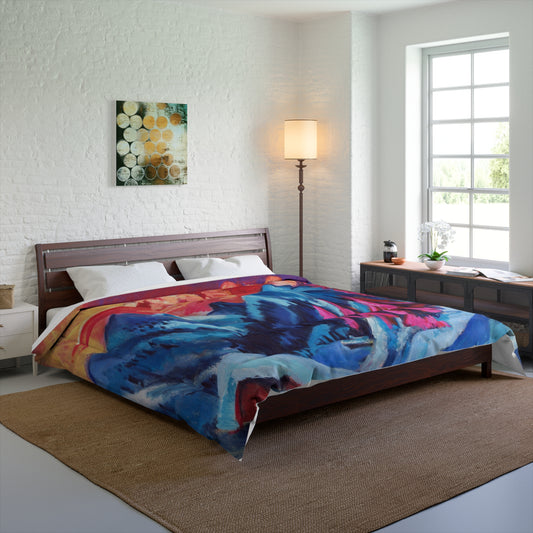 Comforter 104"x88" Mountain