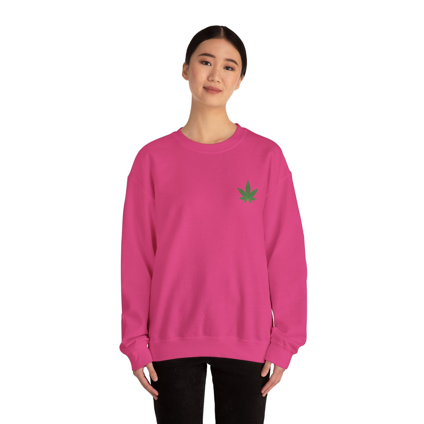 Sweatshirt Marijuana Leaf i love this stuff