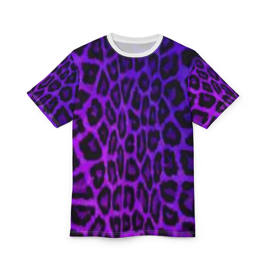Vibrant Purple Leopard Pajama - Stylish Tee & Unique Animal Print Shirt