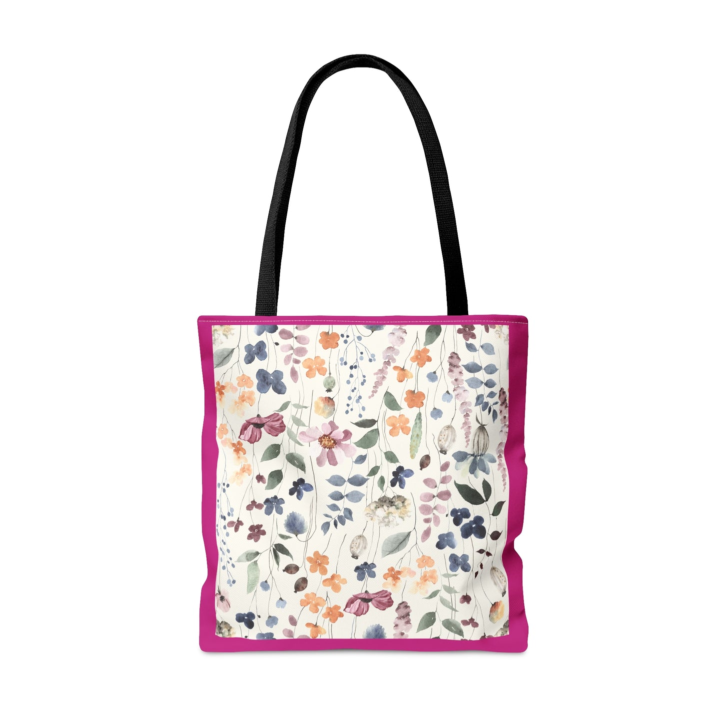 Bolsa de mano con flores grandes