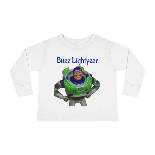 Buzz Lightyear & Planets Toddler Long Sleeve T-shirt