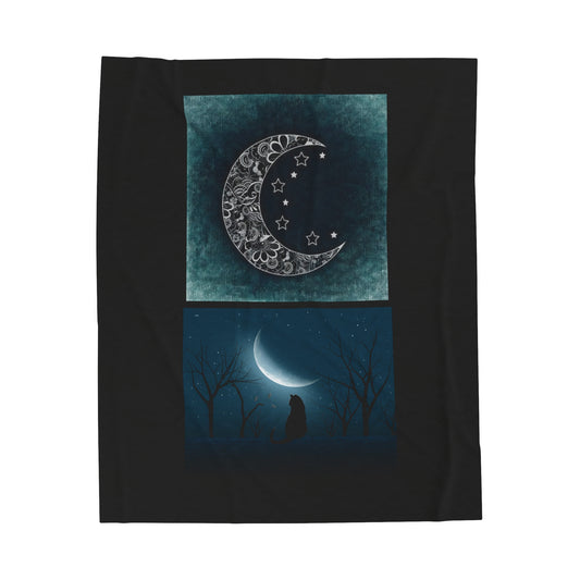 Couverture en peluche en velours