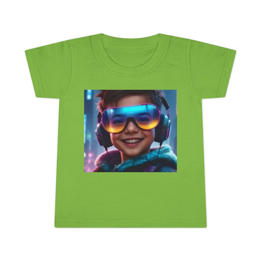 Cool Gamer & Dog Toddler T-Shirt, Perfect for Playdates, Birthdays, Gift for Kids, Summer Fun, Vacation