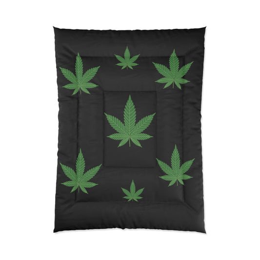 Comforter Seven Marijuana Leaves