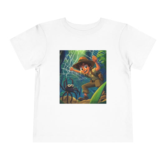 Adventure Explorer Toddler Tee - Fun Spider Design for Little Adventurers