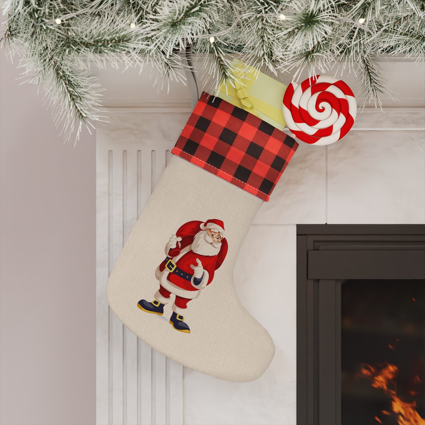 Christmas Stocking Santa Claus