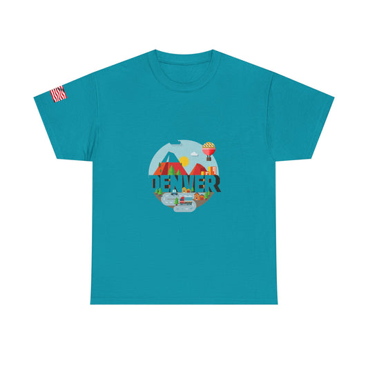 Denver Colorado T-shirt for Adventure Lovers