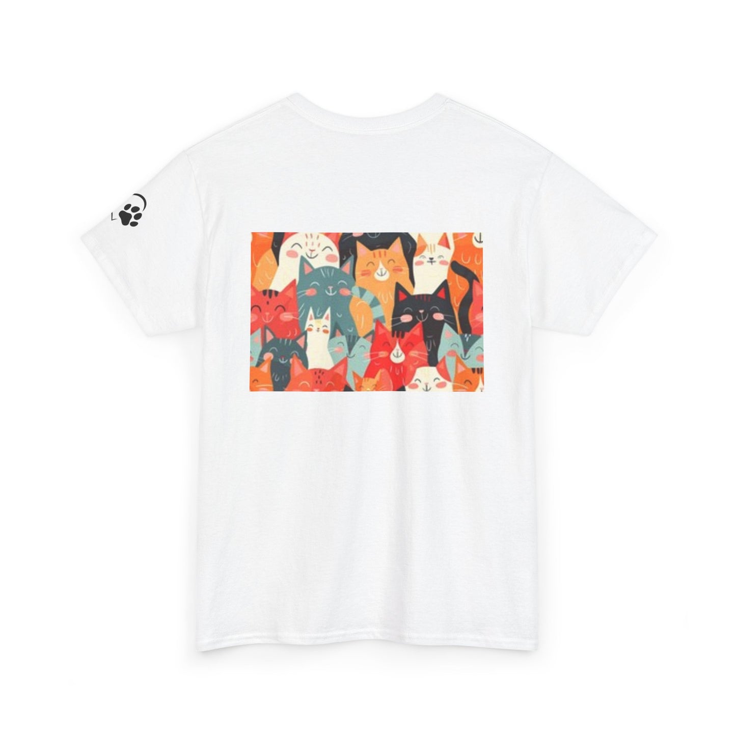 Colorful Cats T-shirt Cat Lovers T-shirt