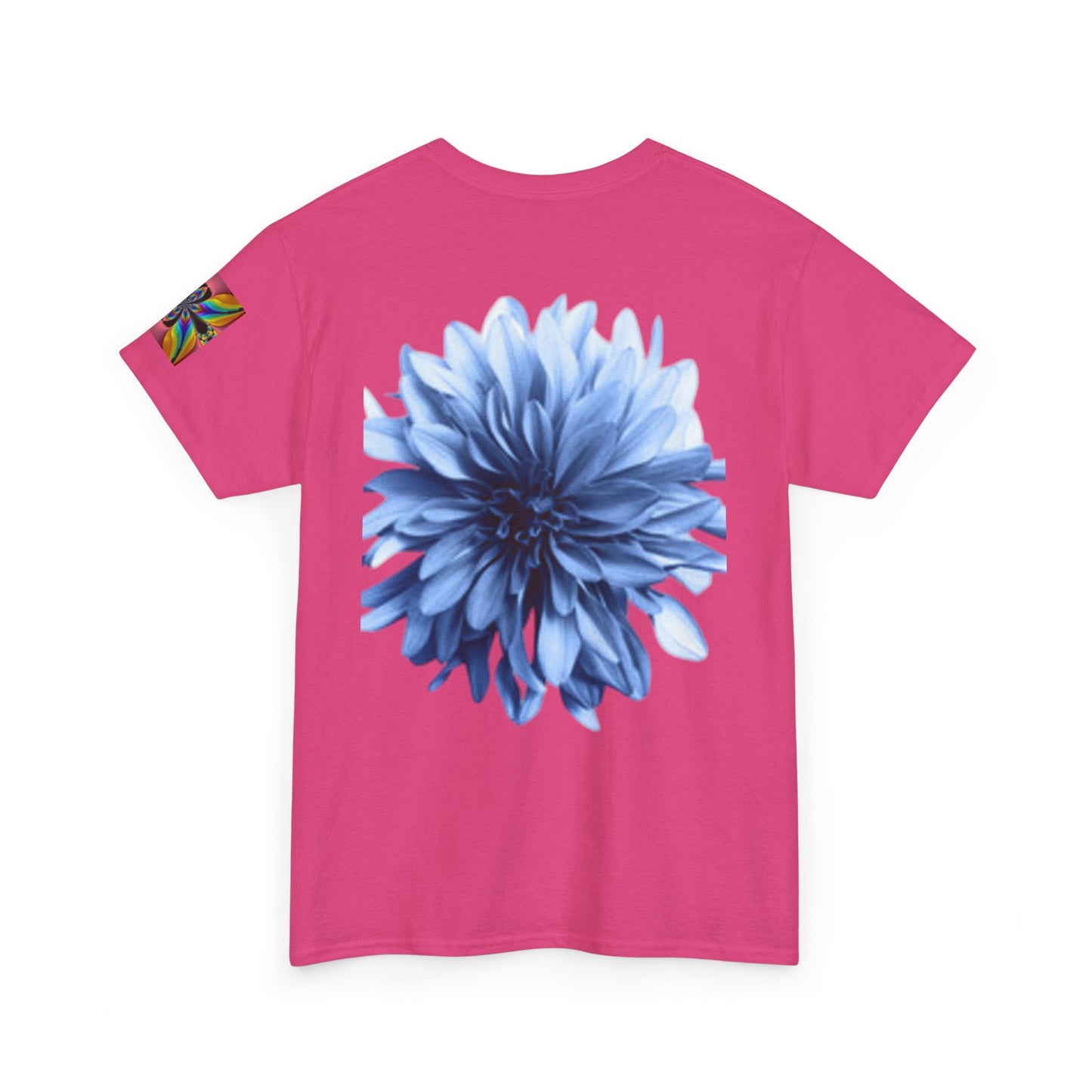 Camiseta unisex de algodón grueso con tacón alto y estampado floral: camiseta de moda para amantes del estilo.