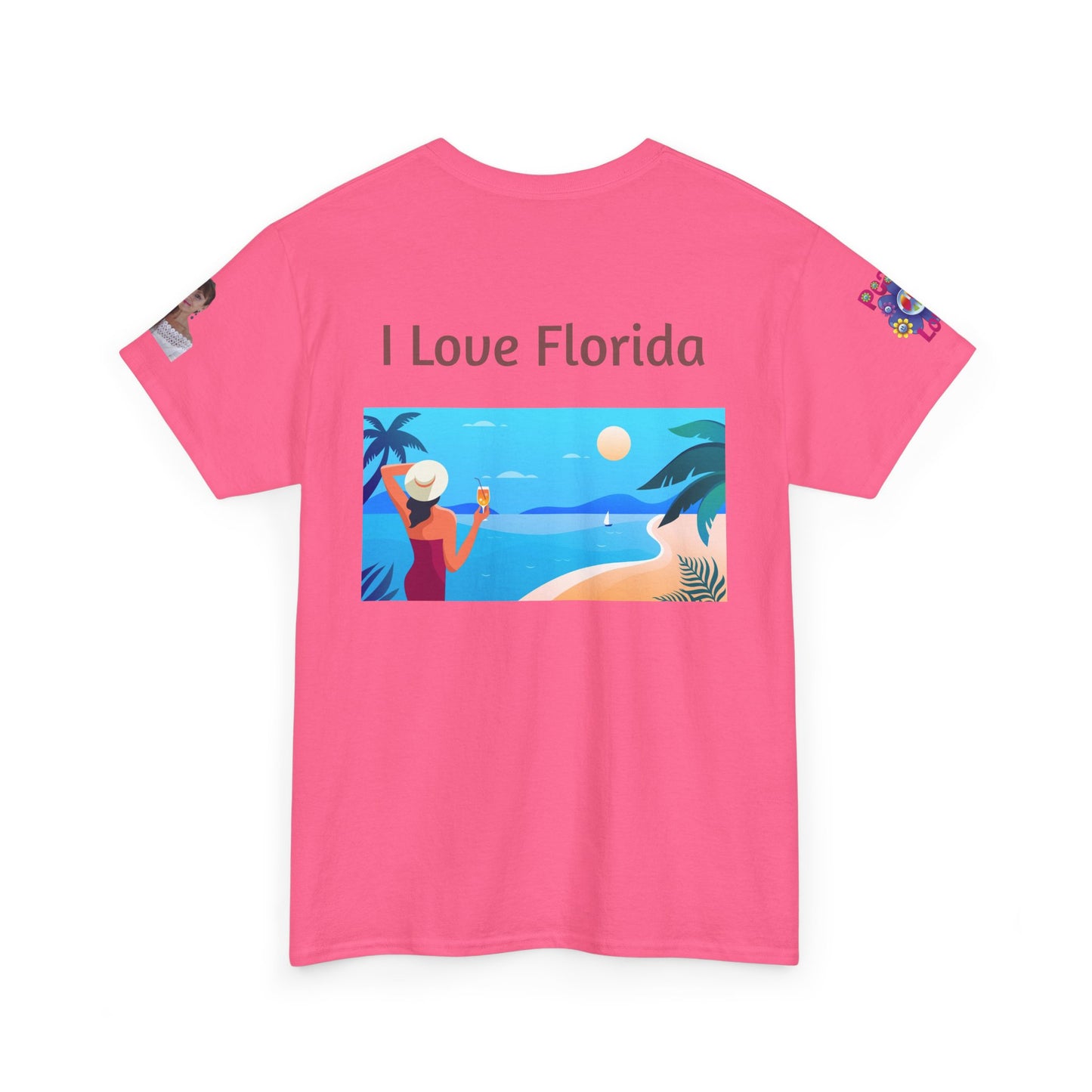 Florida Adventure Unisex Heavy Cotton T-shirt - Perfect for Beach Lovers