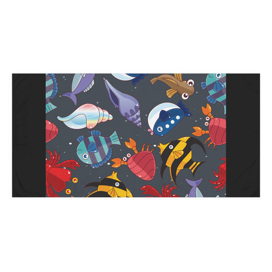 Bath Towel Ocean Animals