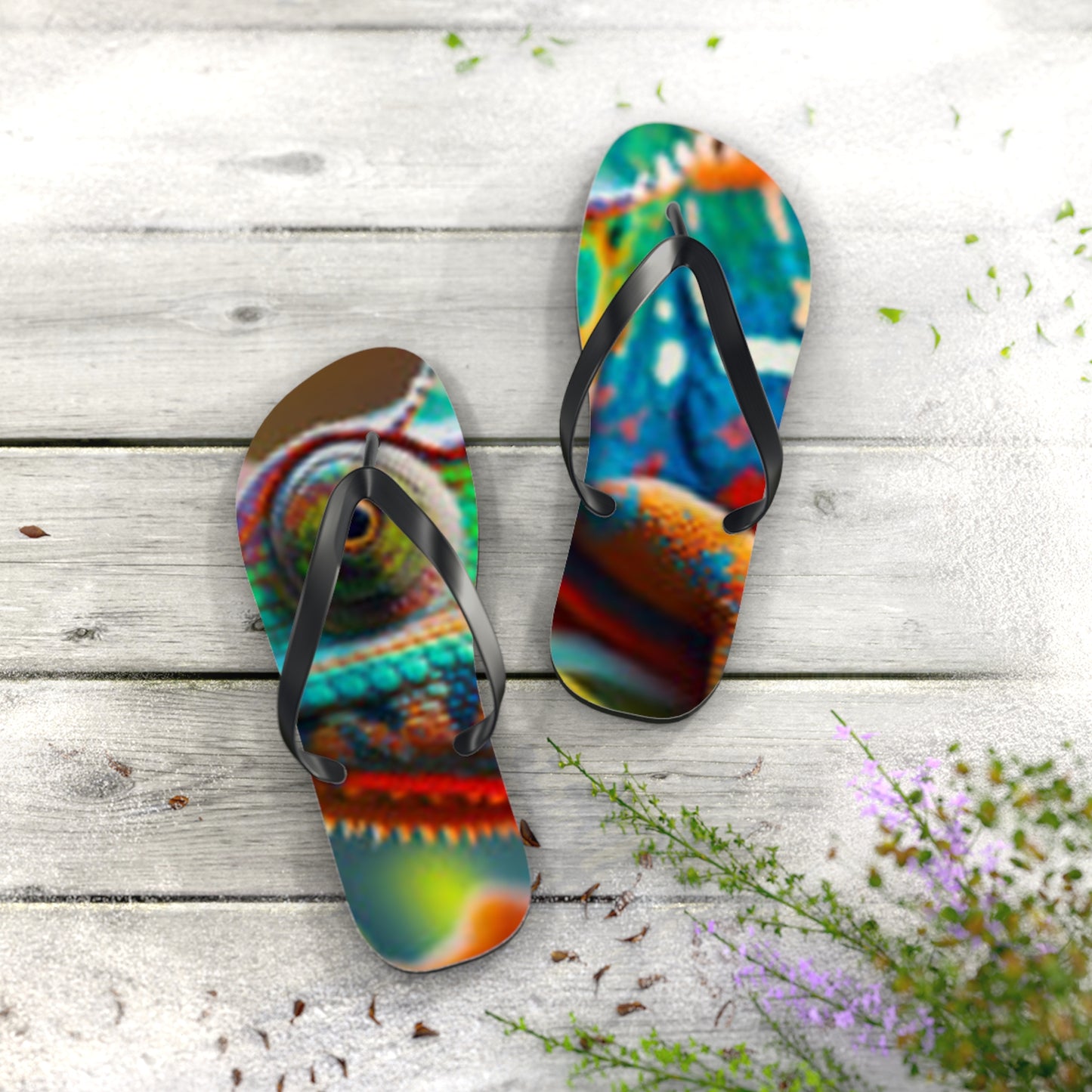 Flip Flops Iguana Multi-color