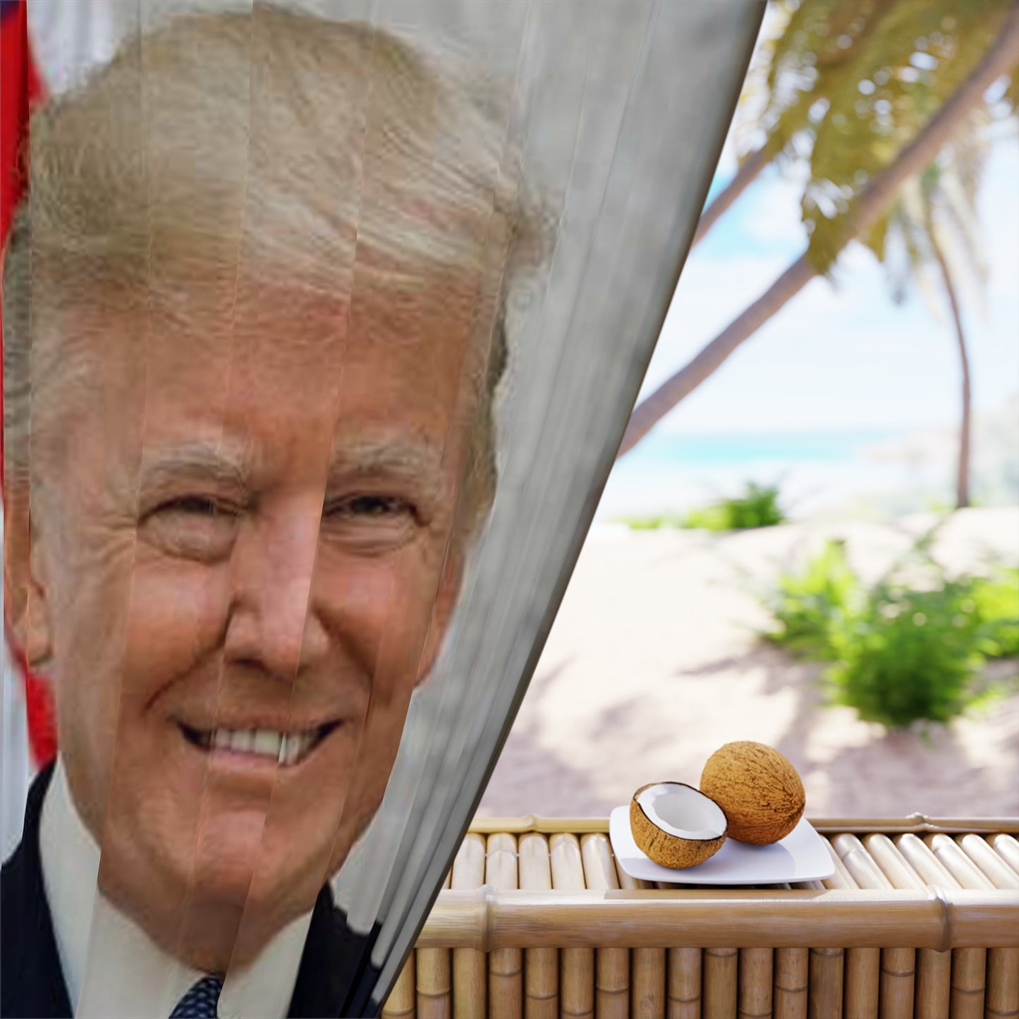 Window Curtains 50"x 84" (1 Piece) President Donald J Trump