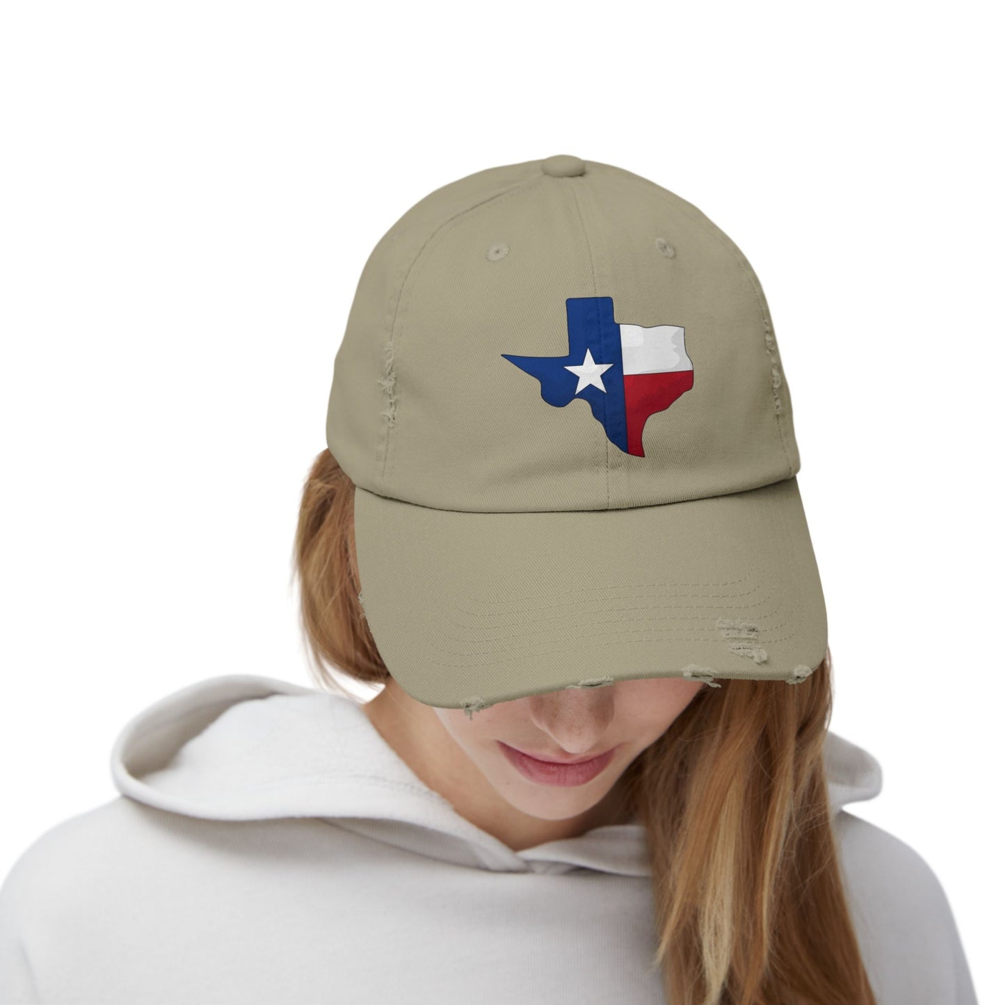 Gorra desgastada de Texas - Gorra unisex estilo vintage