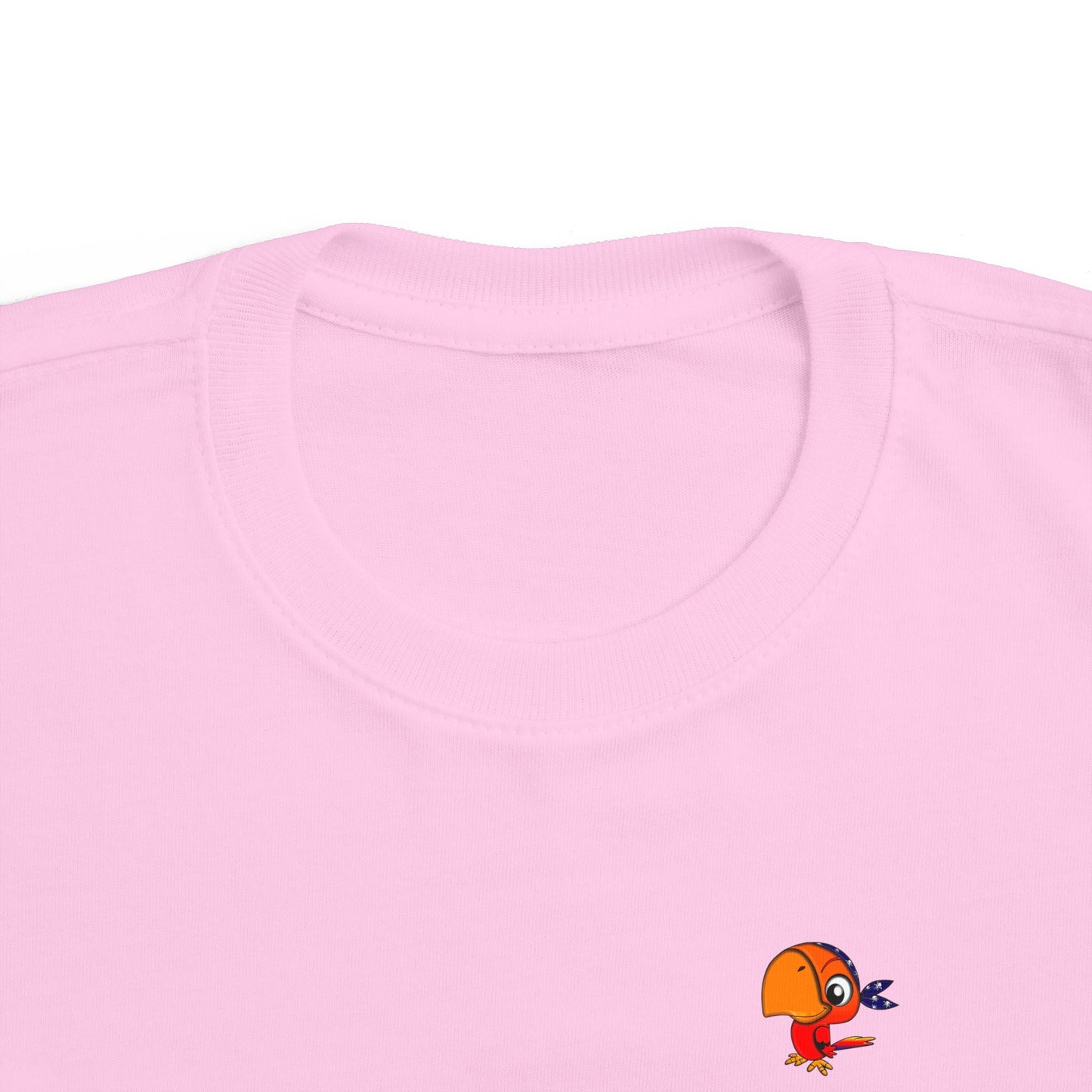 Camiseta para niños pequeños Loro de dibujos animados ¡A los niños les encantará esto!