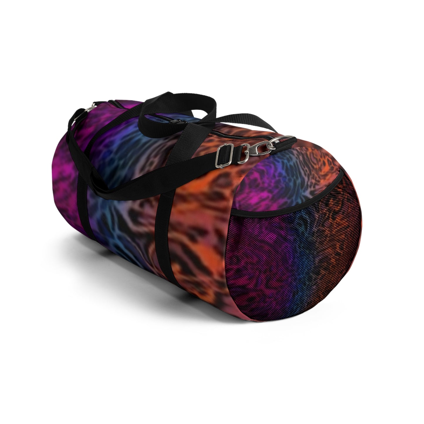 Vibrant Animal Print Duffel Bag for Travel, Gym, Weekend Getaways, Colorful Sports Bag, Stylish Workout Carryall, Trendy Luggage