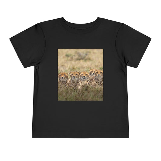 Cheetah Print Toddler Tee - Wild Heart Design