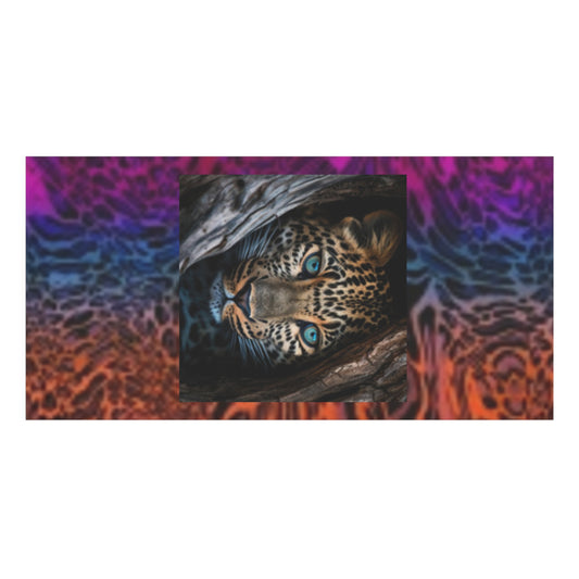 Vibrant Leopard & Animal Print Towel - Beach, Bath, Spa, Gift for Animal Lovers, Colorful Decor