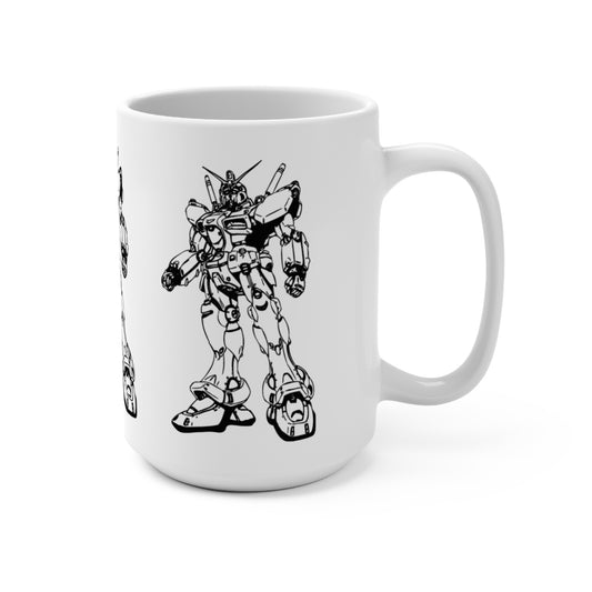 Taza de 15 oz con diseño de robot: el regalo perfecto para los entusiastas de la tecnología