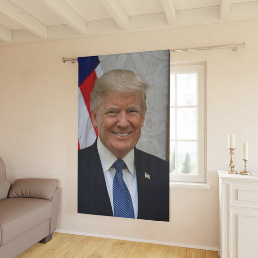 Cortinas para ventana de 127 x 213 cm (1 pieza) del presidente Donald J. Trump