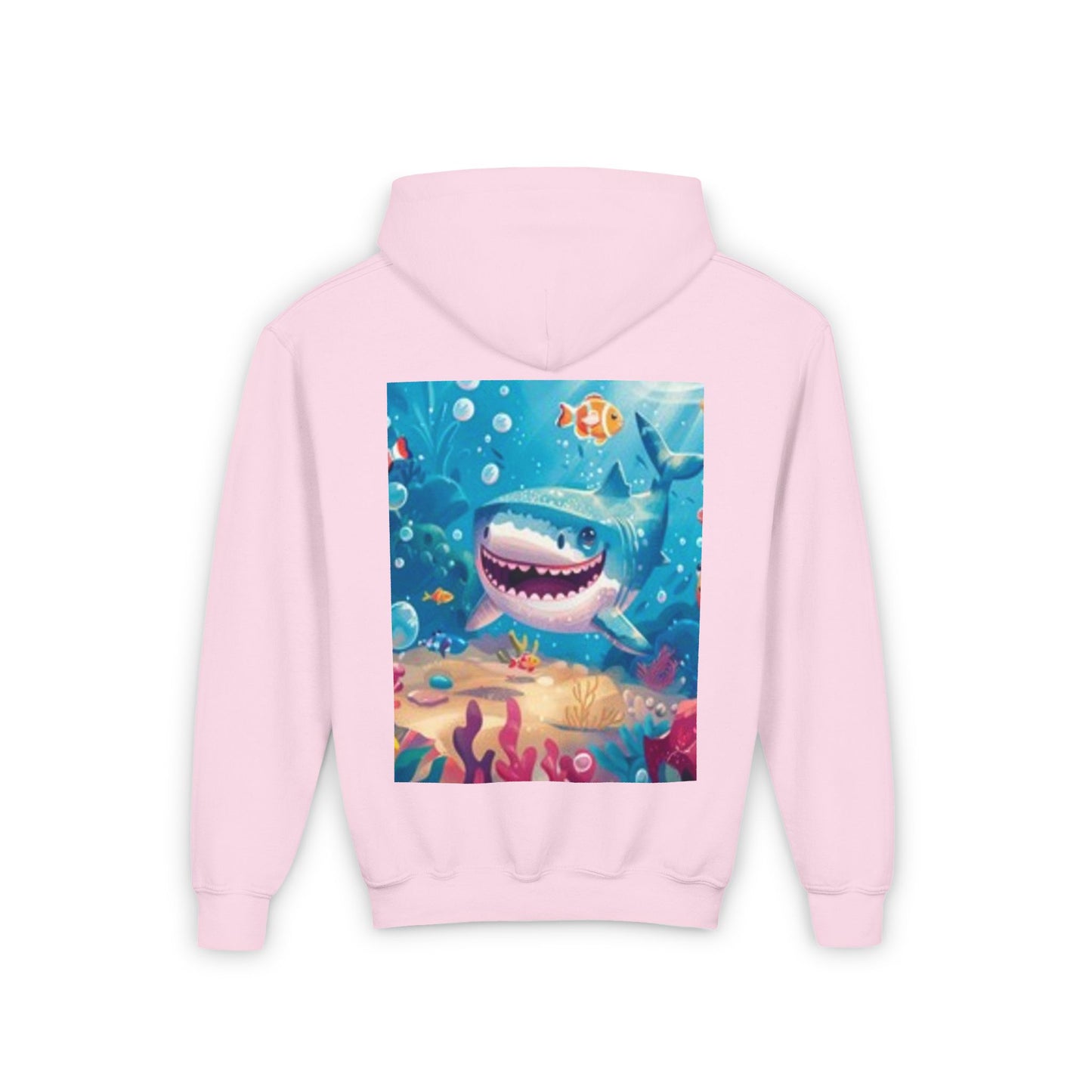 Sudadera juvenil Shark Adventure: una prenda acogedora para los amantes del océano.