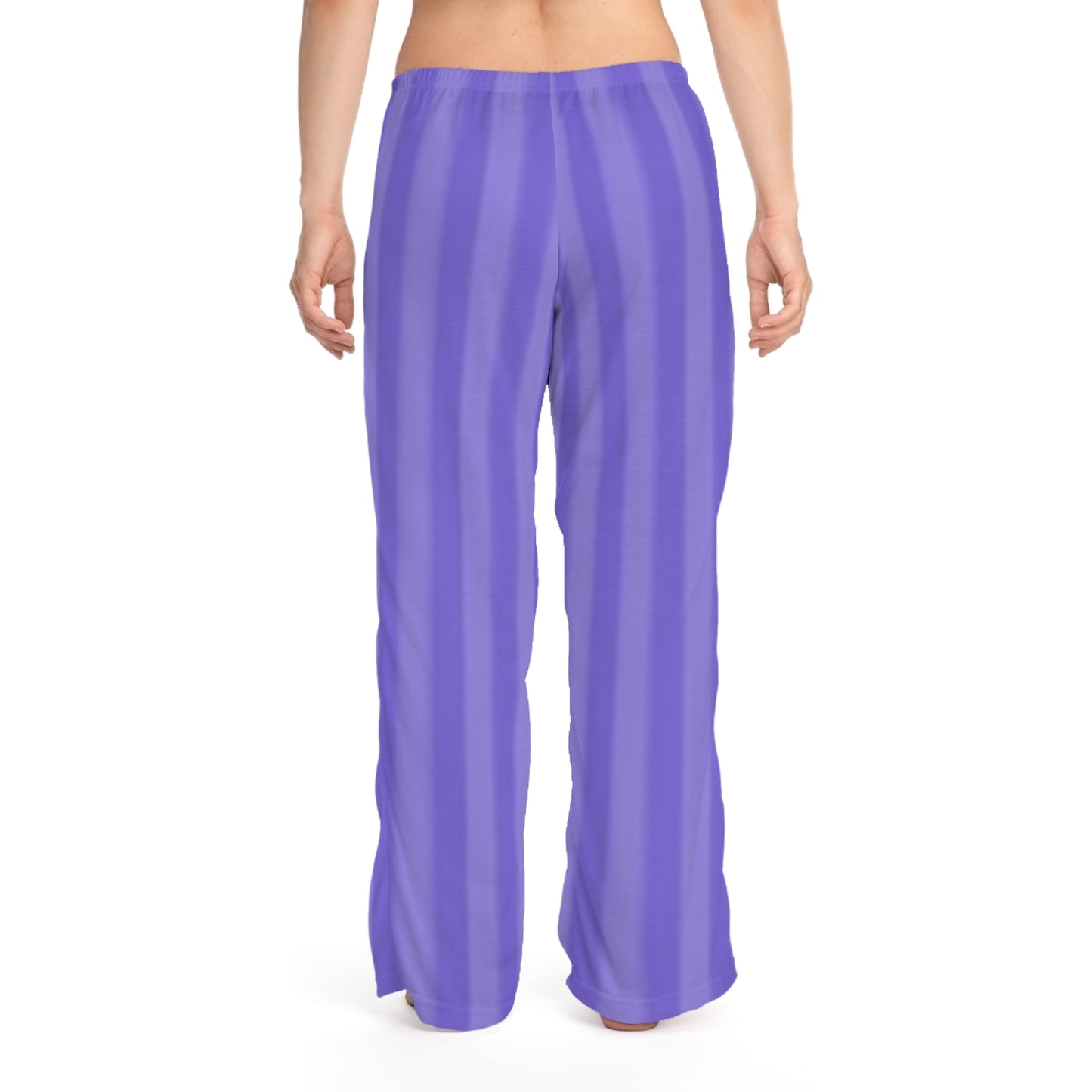 Cozy Women's Pajama Pants, Purple Striped Sleepwear, Lounge Pants for Relaxation, Gift for Her, Comfortable Sleep Trousers