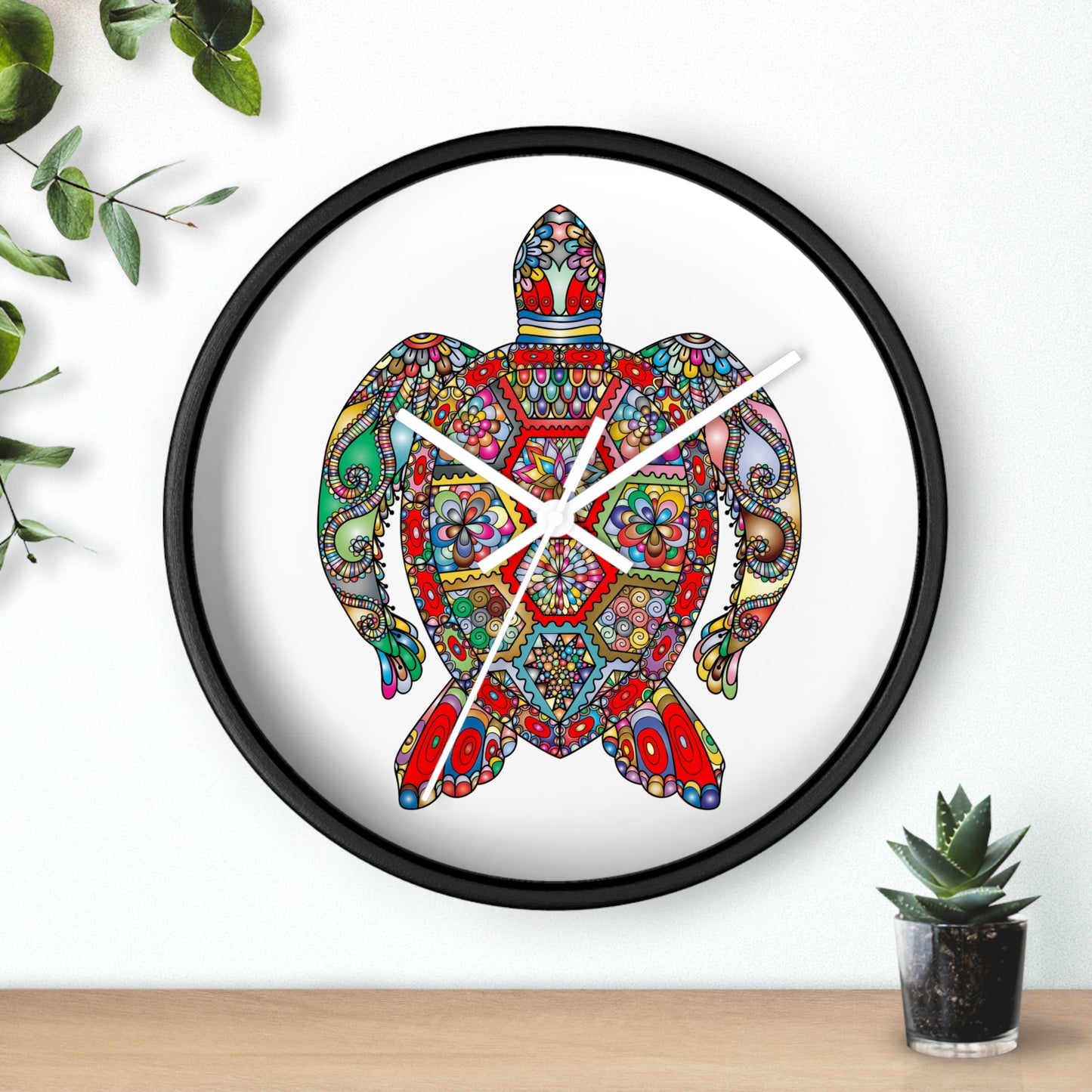Wall clock Turtle