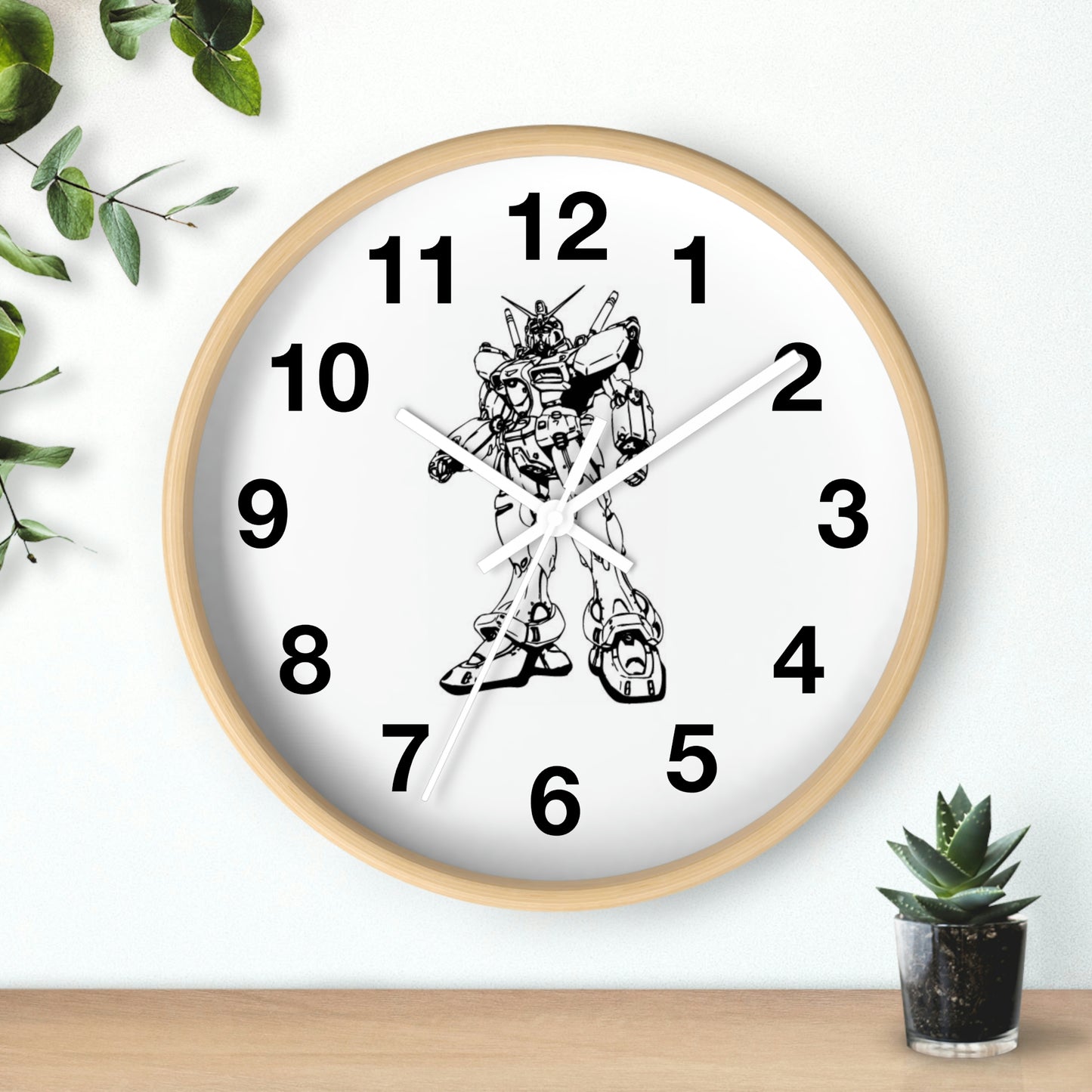 Reloj de pared con diseño de cómic Johny Doomsday. ¡Un fantástico regalo para niños!