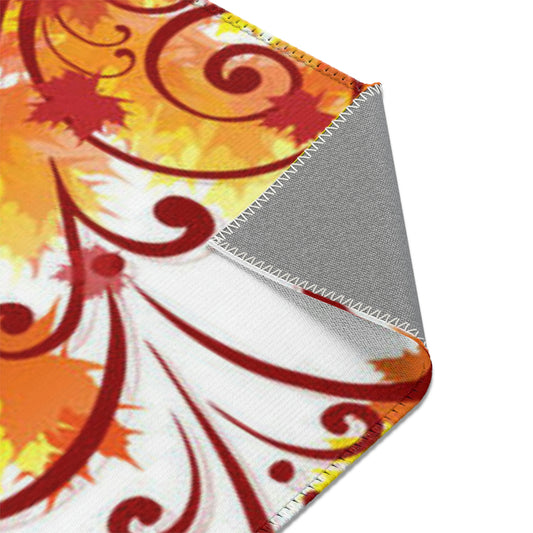 Festive Whimsical Design Area Rugs Kitchen Garage Office Bedroom