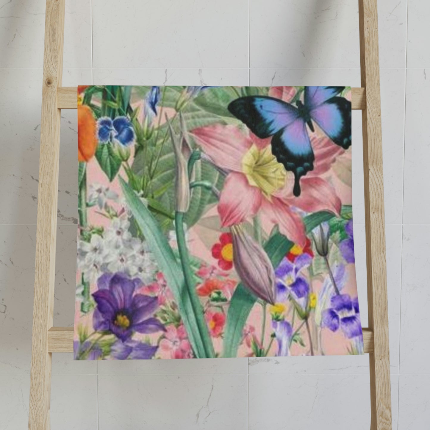 Butterfly Flower Garden Hand Towel Matching Sets! Great Gifts!