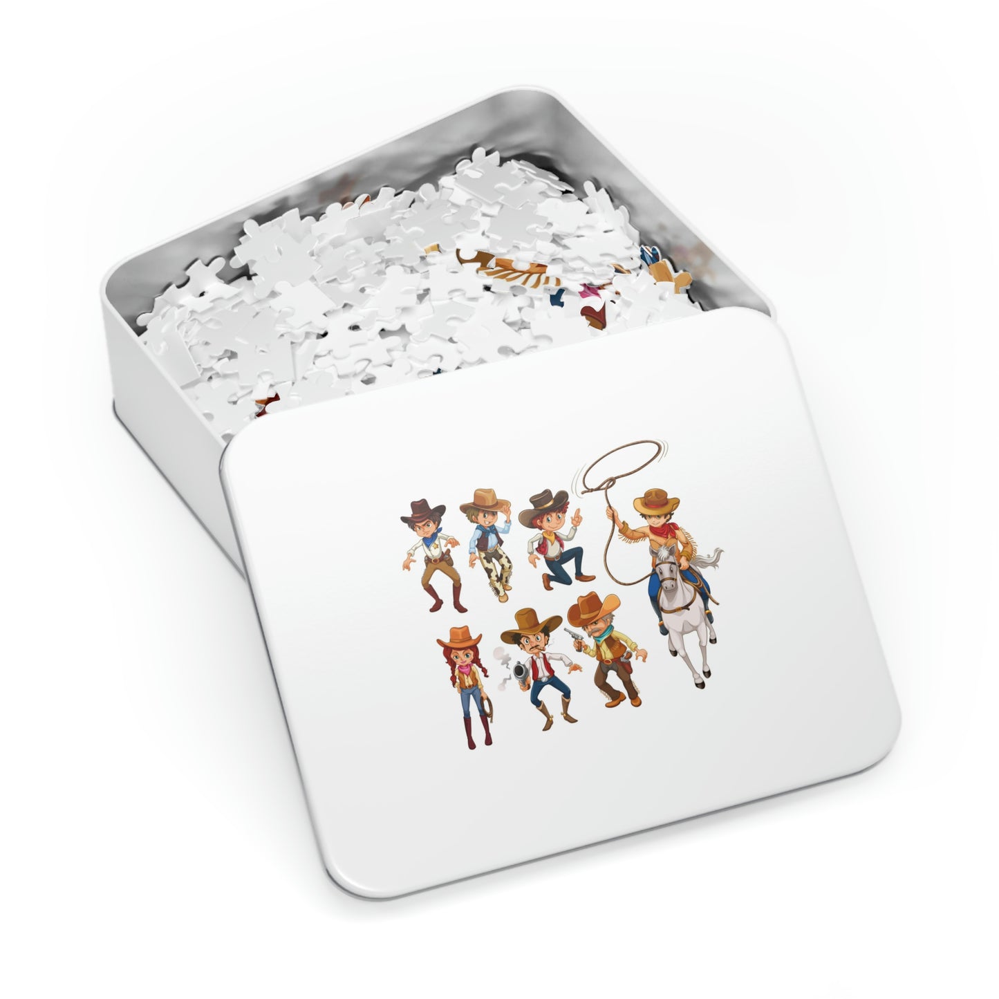 Puzzle Cowboys Cowgirl J'adore les jeux !