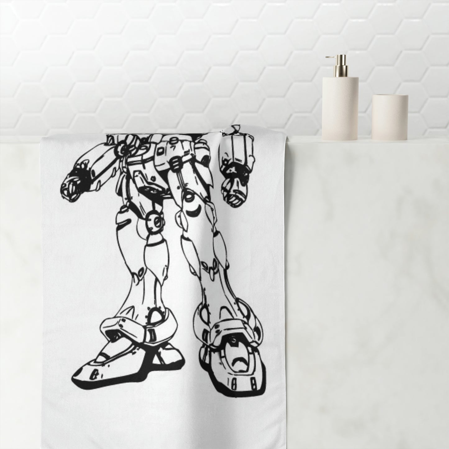 Serviette de bain Johny Doomsday Comic, impeccable !