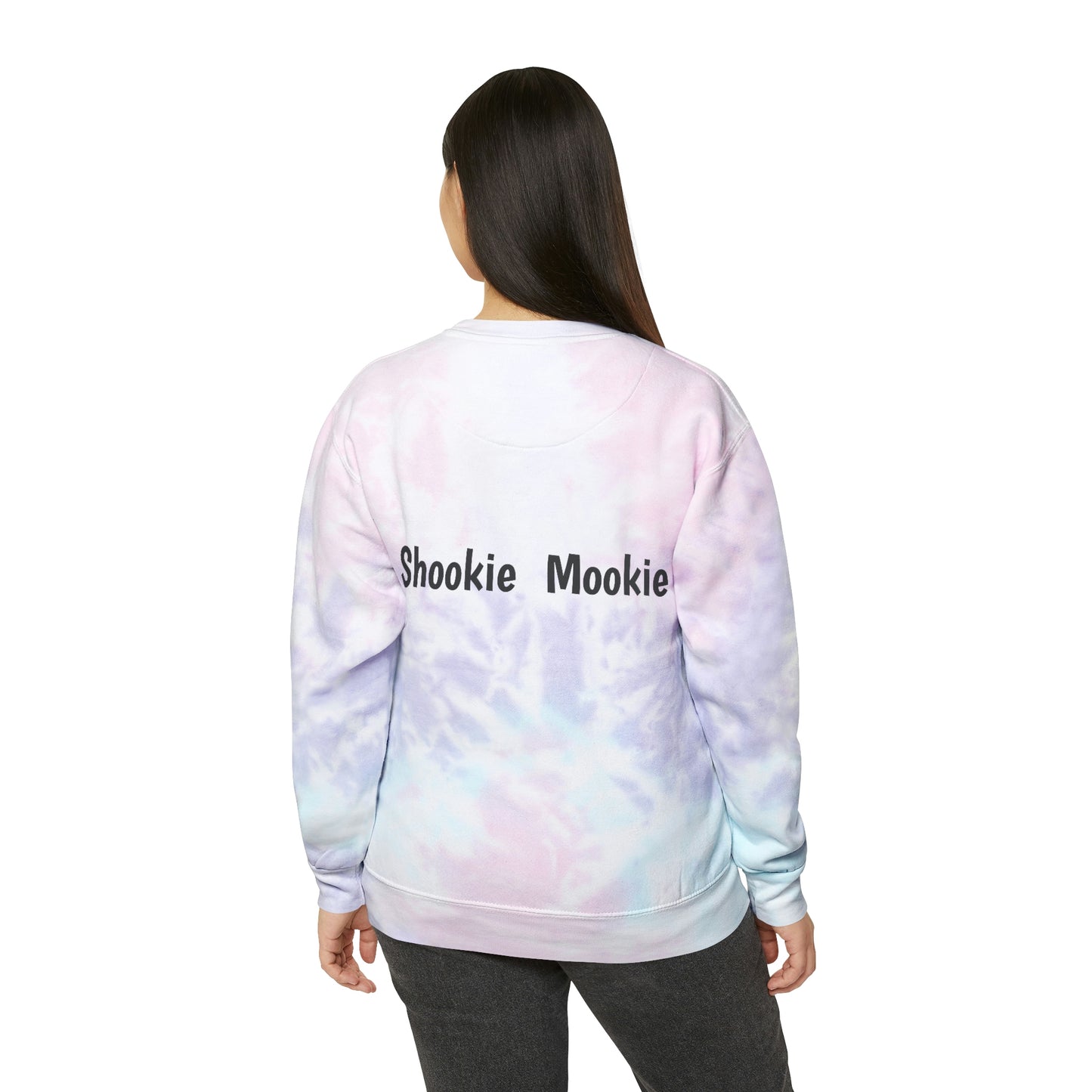 Throttle of Motorcycle Unisex Tie-Dye Sweatshirt