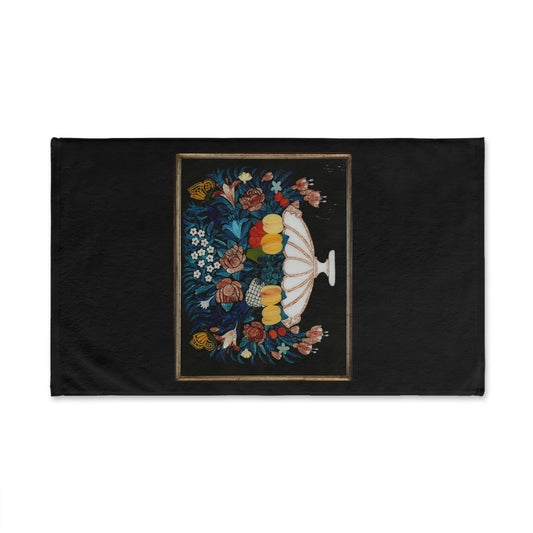 Fruit Black Background Hand Towel Squeaky Clean!