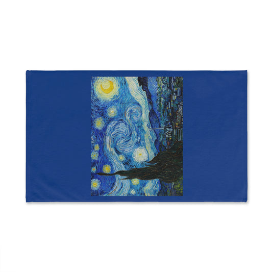 The Starry Night (1889) Vincent van Gogh Hand Towel Great Gift!