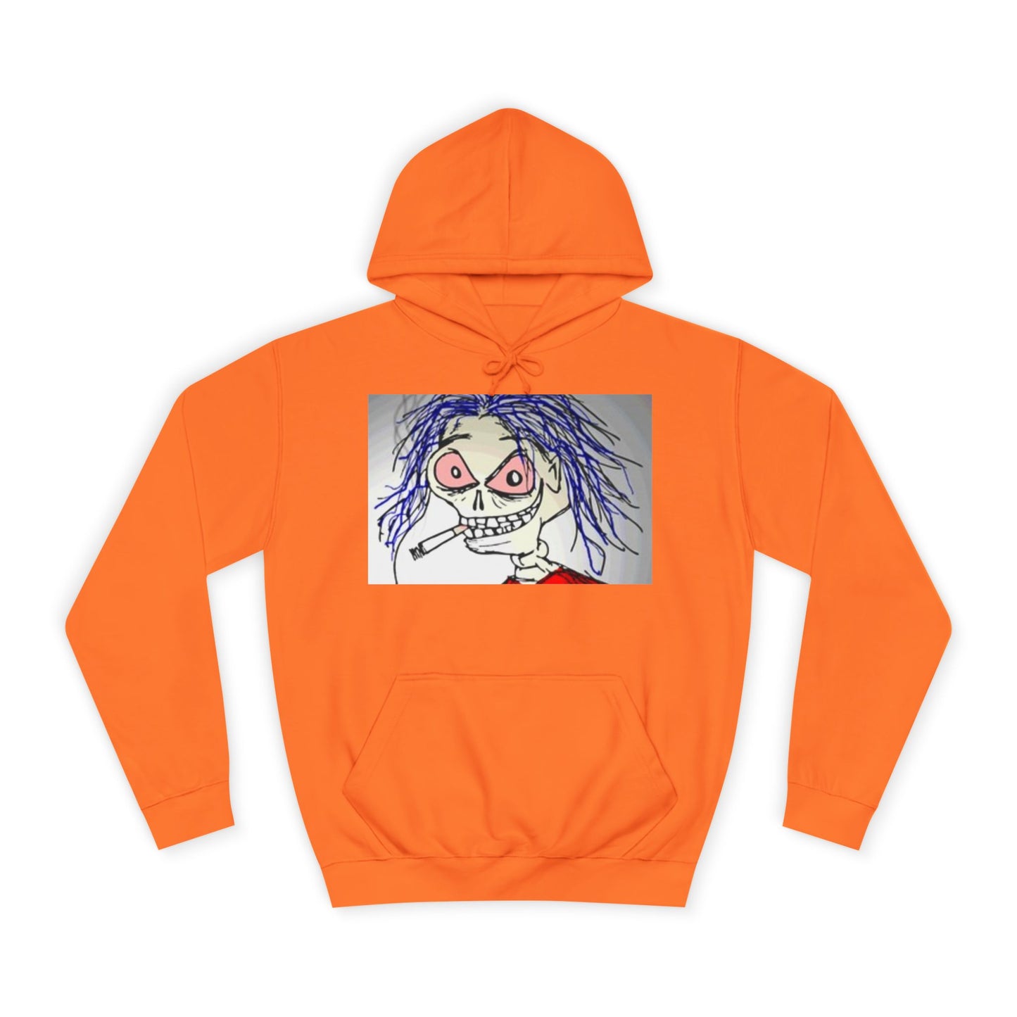 Unisex College Hoodie with Marijuana Leaf, Perfect for Casual Wear, College Dorms, Gifts, Festivals, Streetwear Essentials