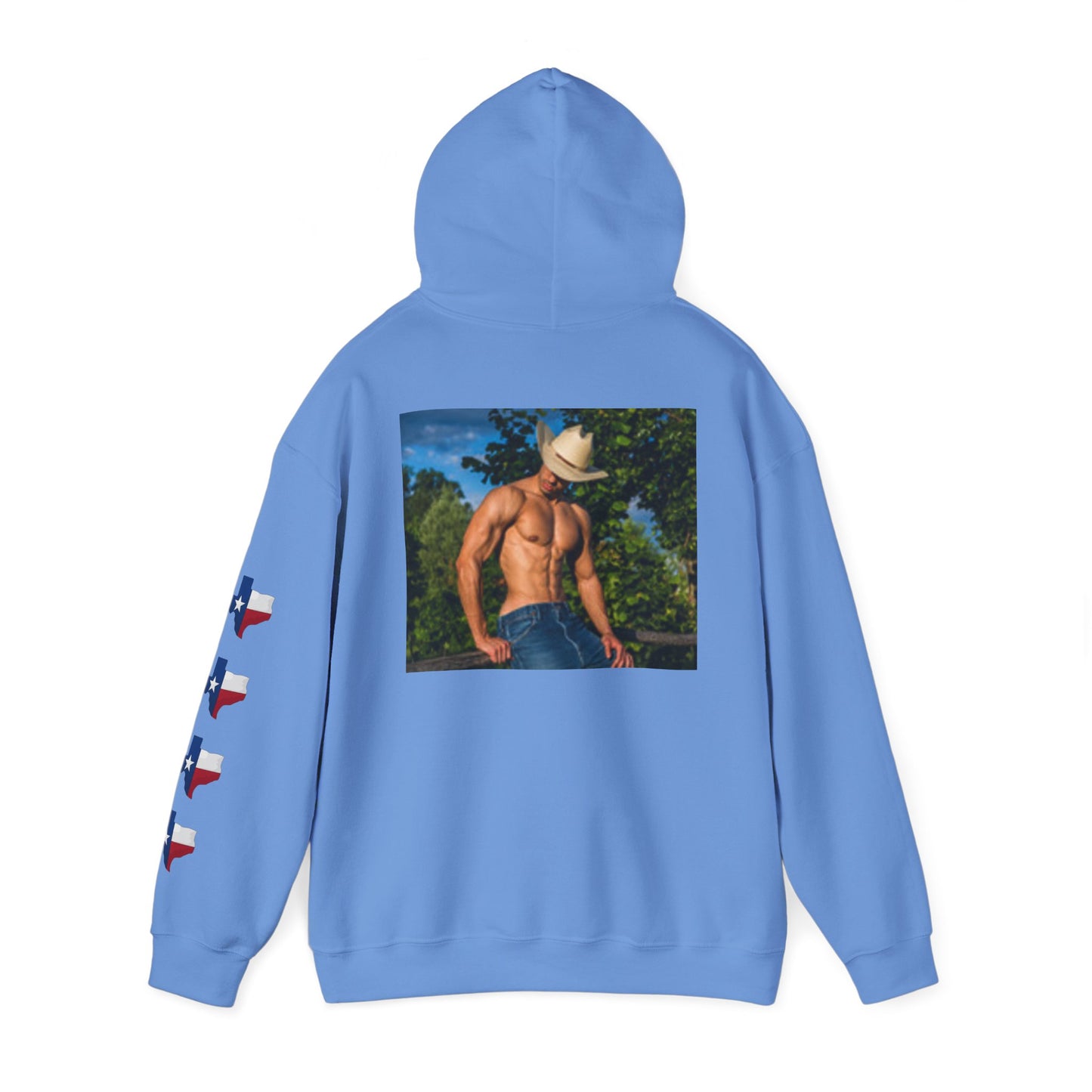 Sweat à capuche graphique Texas Cowboy pour hommes et femmes 