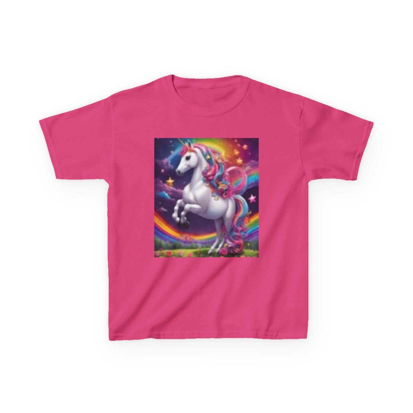 Dreamy Unicorn Kids T-shirt | Fantastical Rainbow Shirt, Magical Gift for Kids, Girls' T-Shirt, Fun Playwear, Birthday Gift