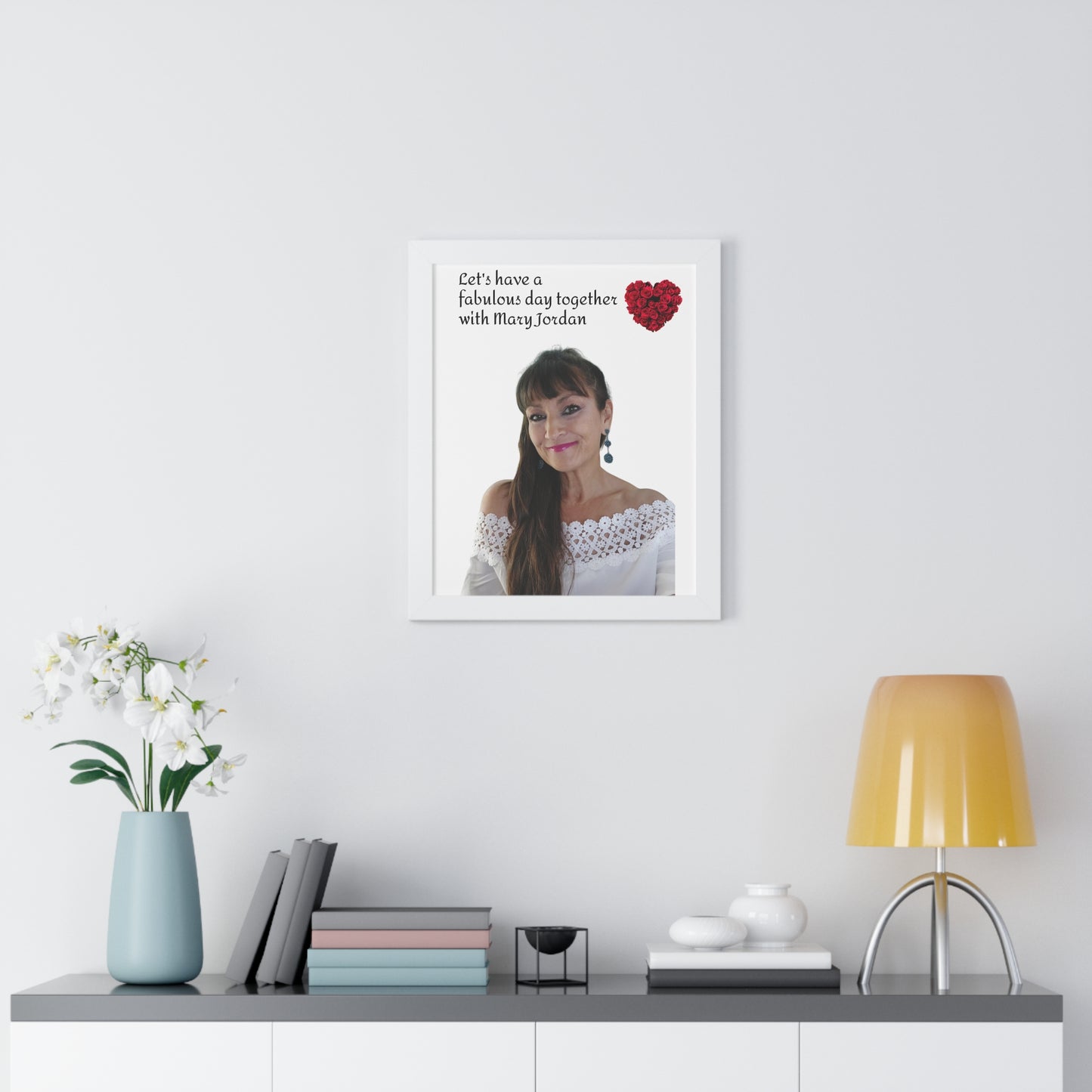 Elegant Framed Vertical Poster - Stylish Wall Art for Home Decor