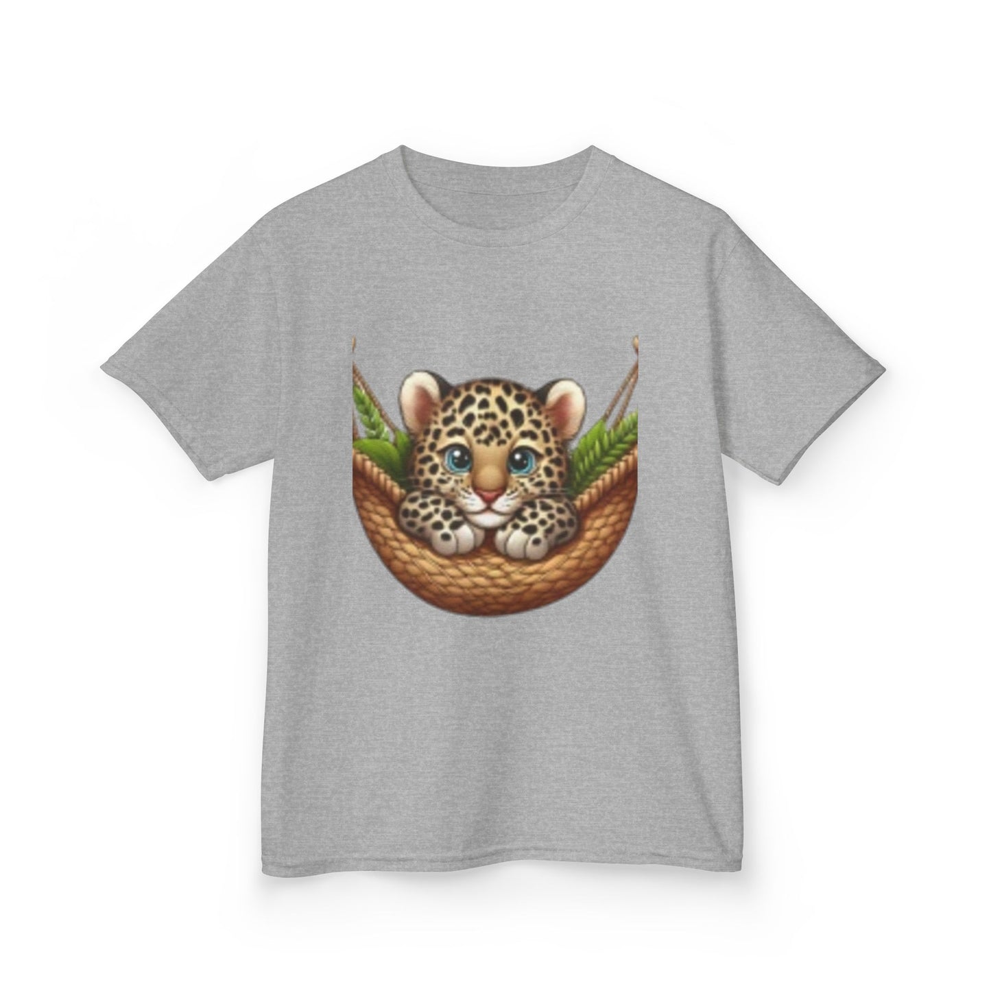 Camiseta infantil de leopardo: divertida y divertida camiseta gráfica para amantes de los animales 