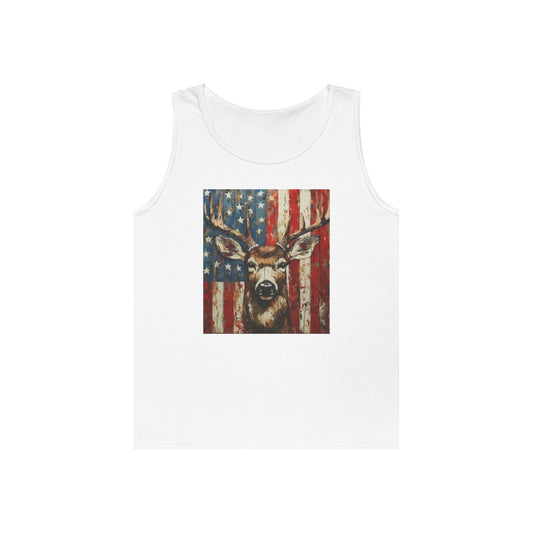 Patriotic Wildlife Tank Top, Americana Unisex Shirt, Fourth of July Apparel, Vintage Deer and Eagle Design, Summer Casual Wear, Gifts [...]