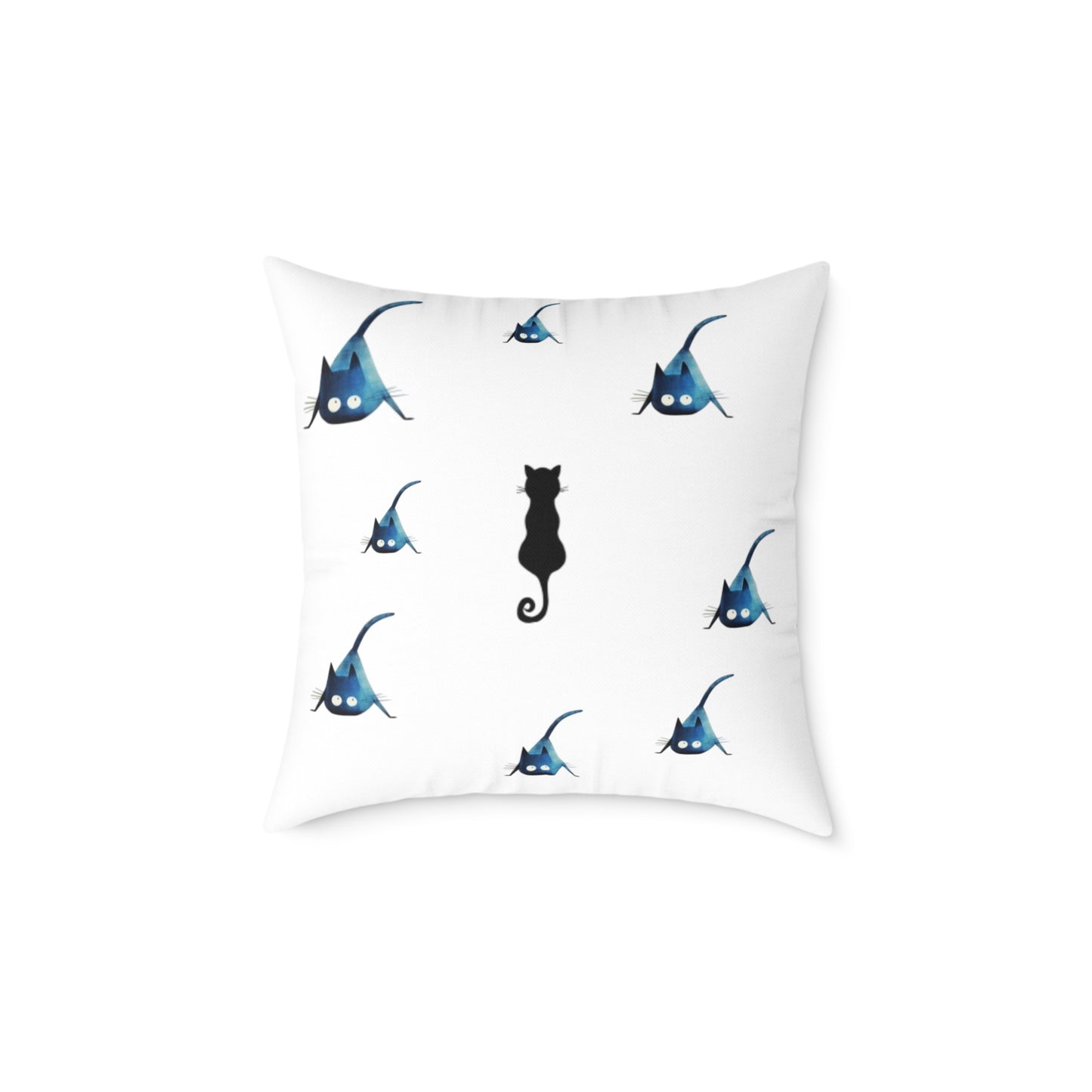Whimsical Black Cats Pillow Home Decor So Fabulous~!
