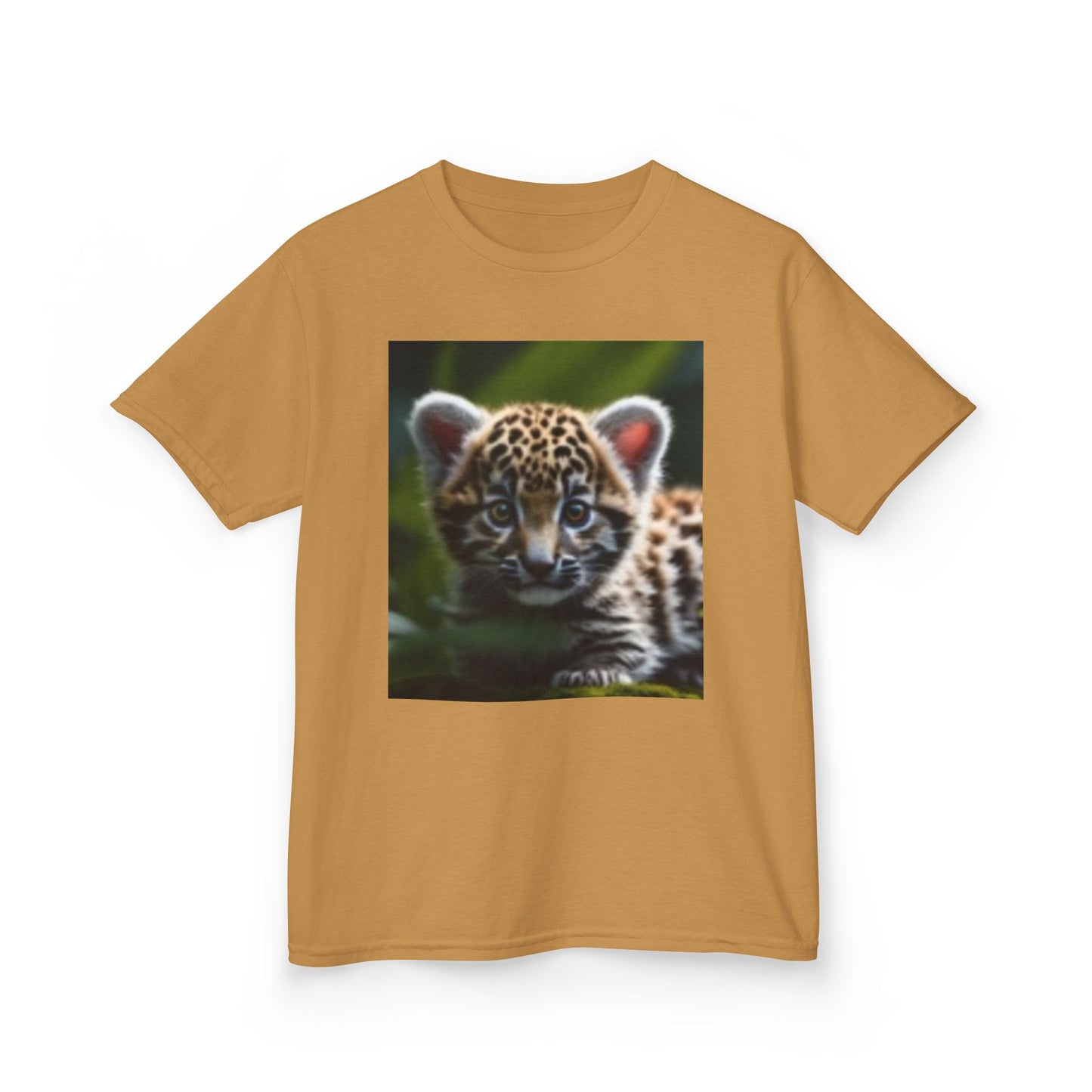 T-shirt enfant amoureux de la faune - Adorable motif jaguar 