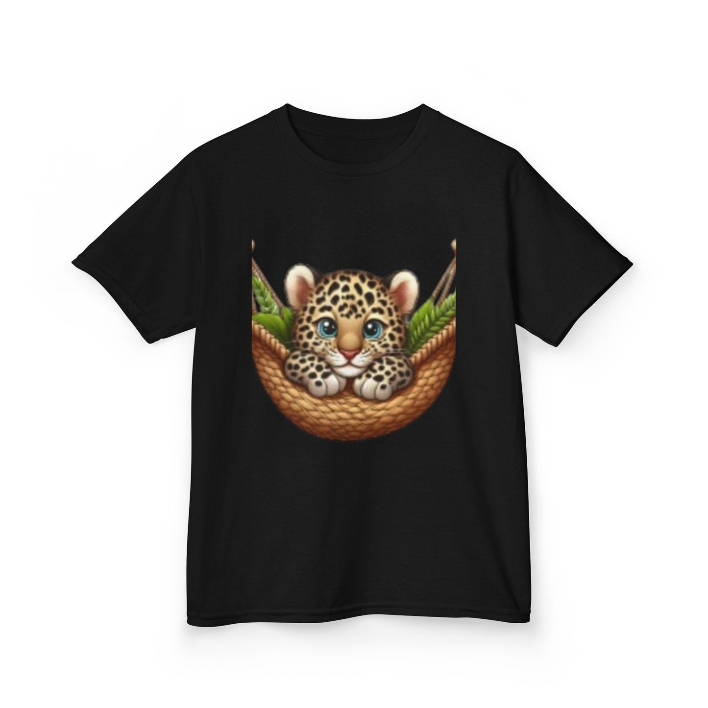 Camiseta infantil de leopardo: divertida y divertida camiseta gráfica para amantes de los animales 
