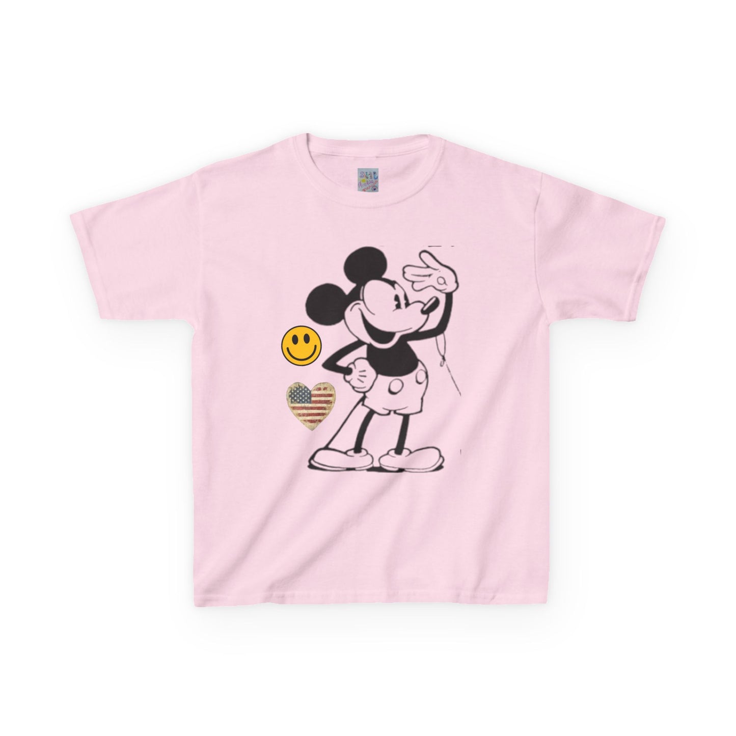 Vintage Mickey Mouse Toddler  & Youth T-shirt, Cute Kids Shirt, Disney Fan Gift, Toddler Spring Wear, Birthday Party Outfit, Childrens Cotton Tee