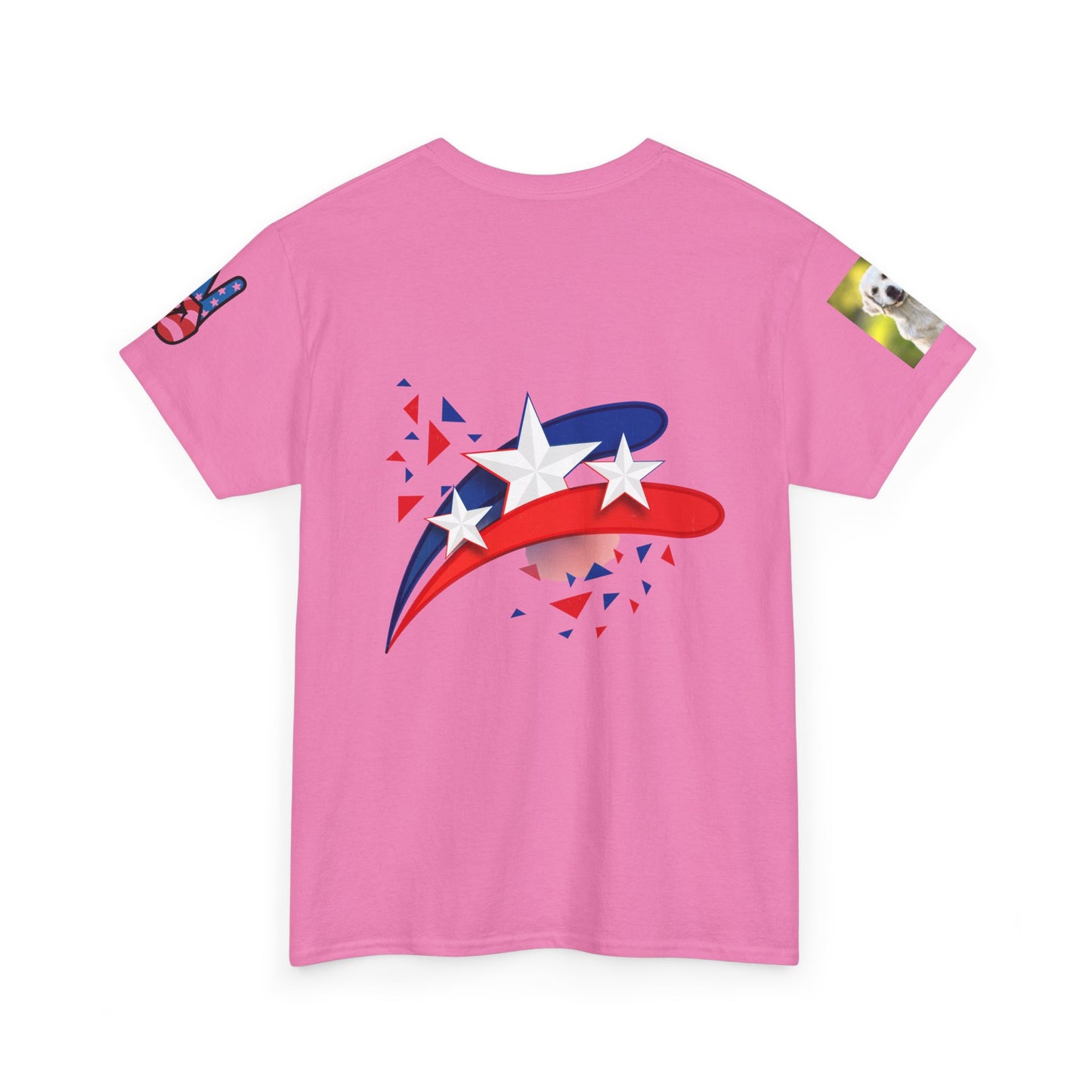 Statue of Liberty Cotton T-shirt | Unisex Independence Day Shirt, Patriotic Apparel, USA Graphic Tee, 4th of July T-Shirt, American Pride Top