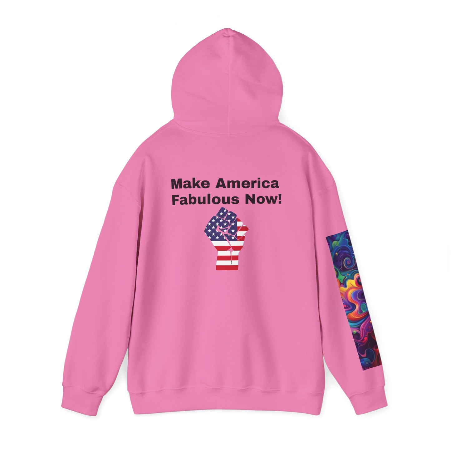 Sweat à capuche - Rendez l'Amérique fabuleuse maintenant ! 