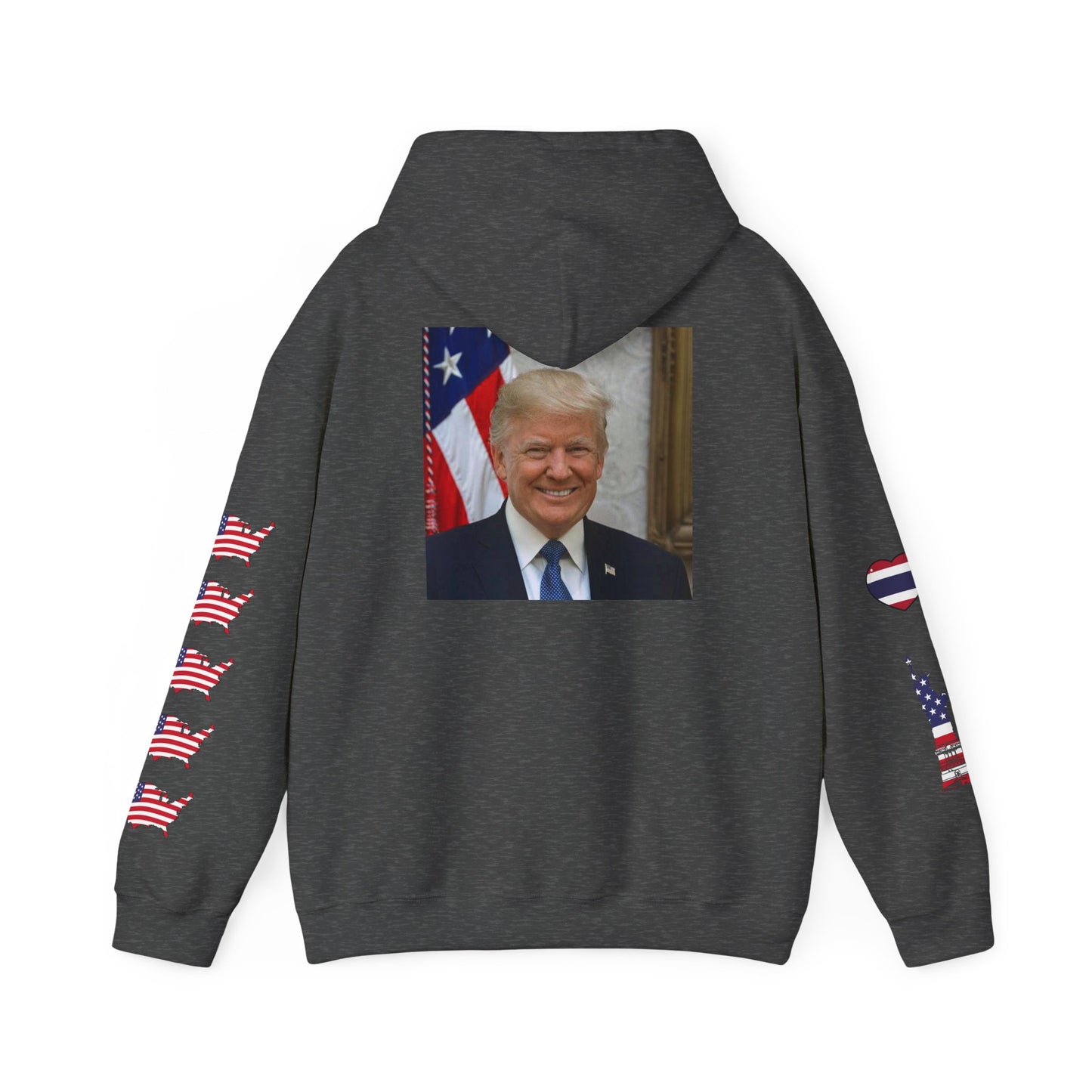 Sudadera con capucha del presidente Donald John Trump