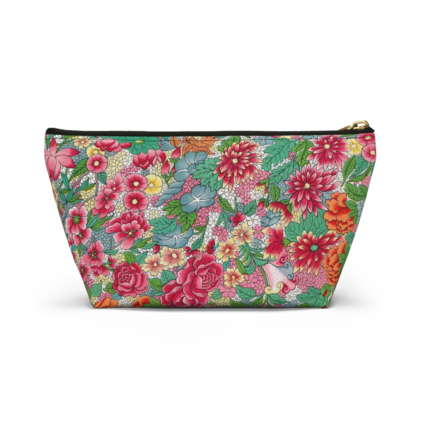 Accessory Pouch Beautiful Flowers Great for Traveling to Japan